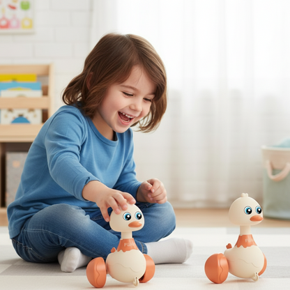 Lustige Press & Go Entenautos – Fördert Spiel & Lernen