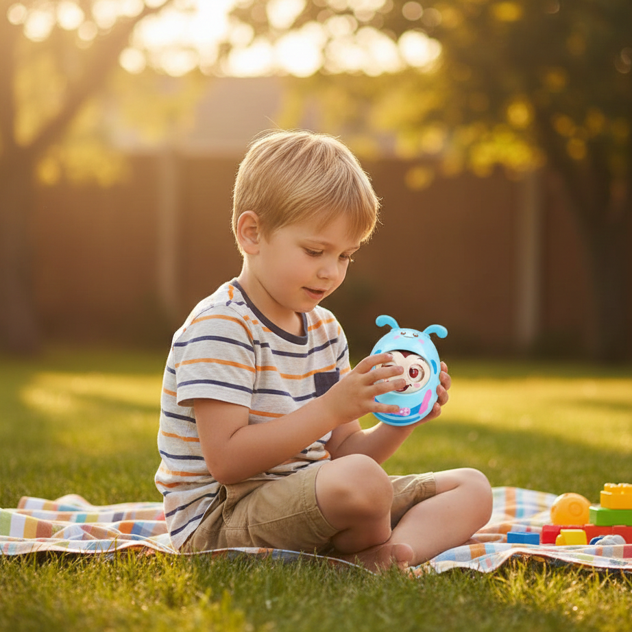 Bee Tumbler Babyspielzeug – Schaukelspaß für sterben Bauchlage und frühes Lernen