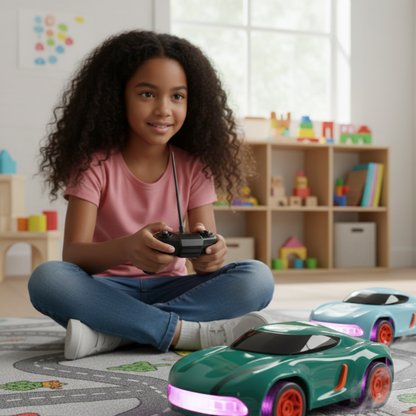 Mini Drift Rennfahrzeug – 4WD mit Licht & Aktion
