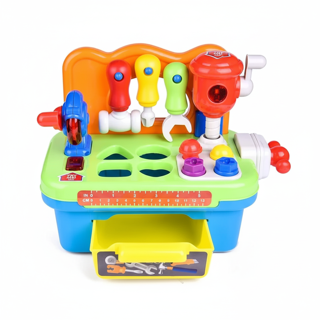 Elektrisches Kinder-Werkzeugset – Spielend lernen & entdecken!