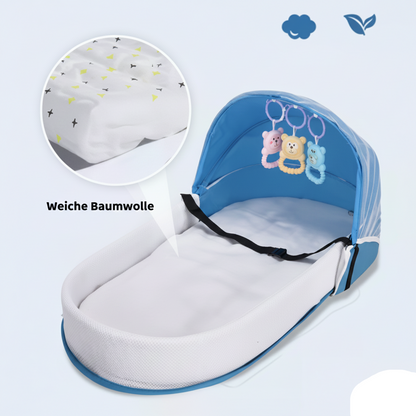 Battilo Babynest – Sicherer Schlaf & Schutz überall!