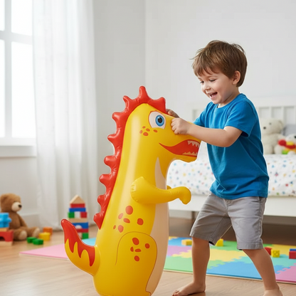 Kinder Dino Boxsack – Stressabbau & Bewegung spielerisch erleben