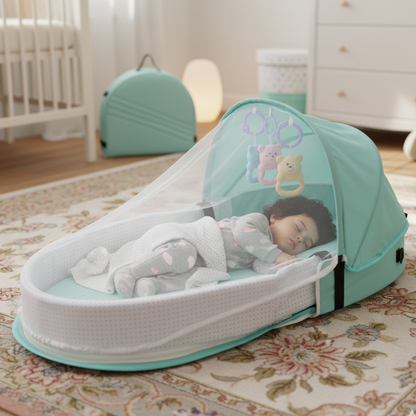 Battilo Babynest – Sicherer Schlaf & Schutz überall!