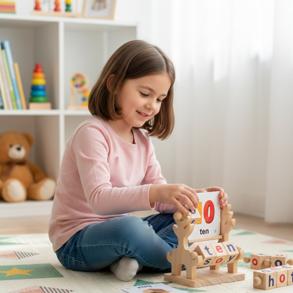 Lernspielzeug für Kinder – Buchstaben, Wörter & Spaß