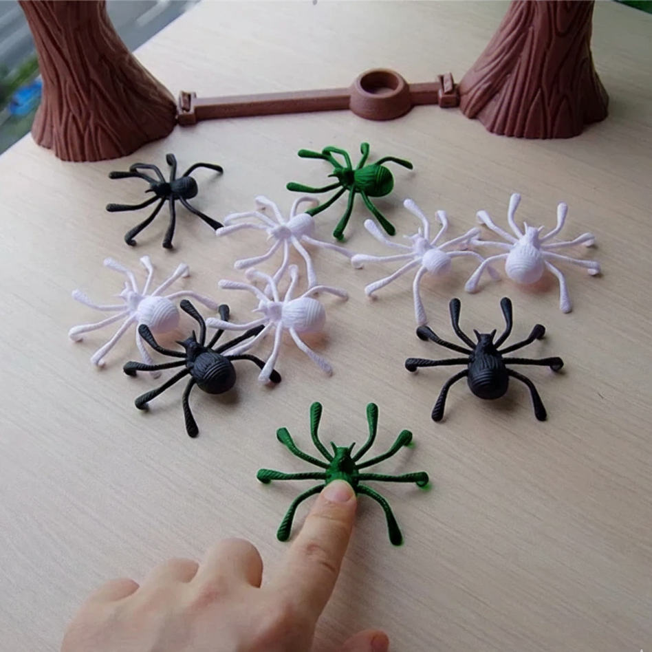 Springende Spinnen – Das lustige Katapult-Spiel für Kinder