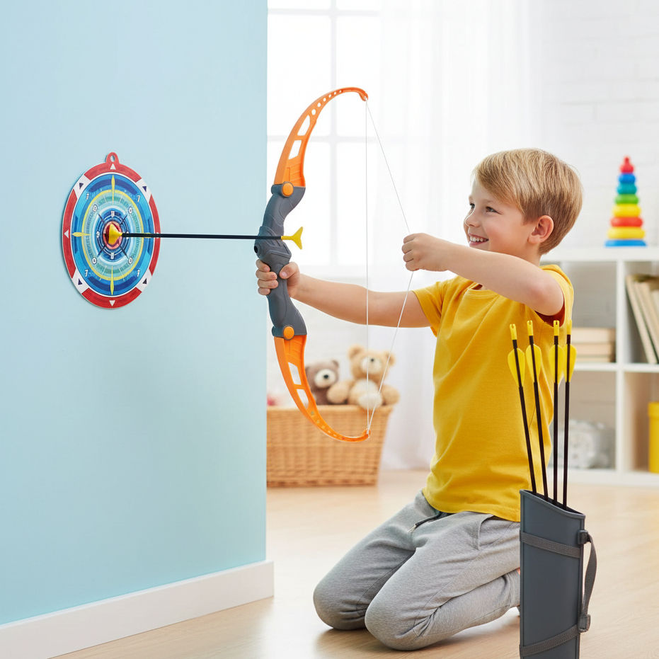 Kinder Pfeil & Bogen Satz – Spiel, Fokus & Spaß draußen