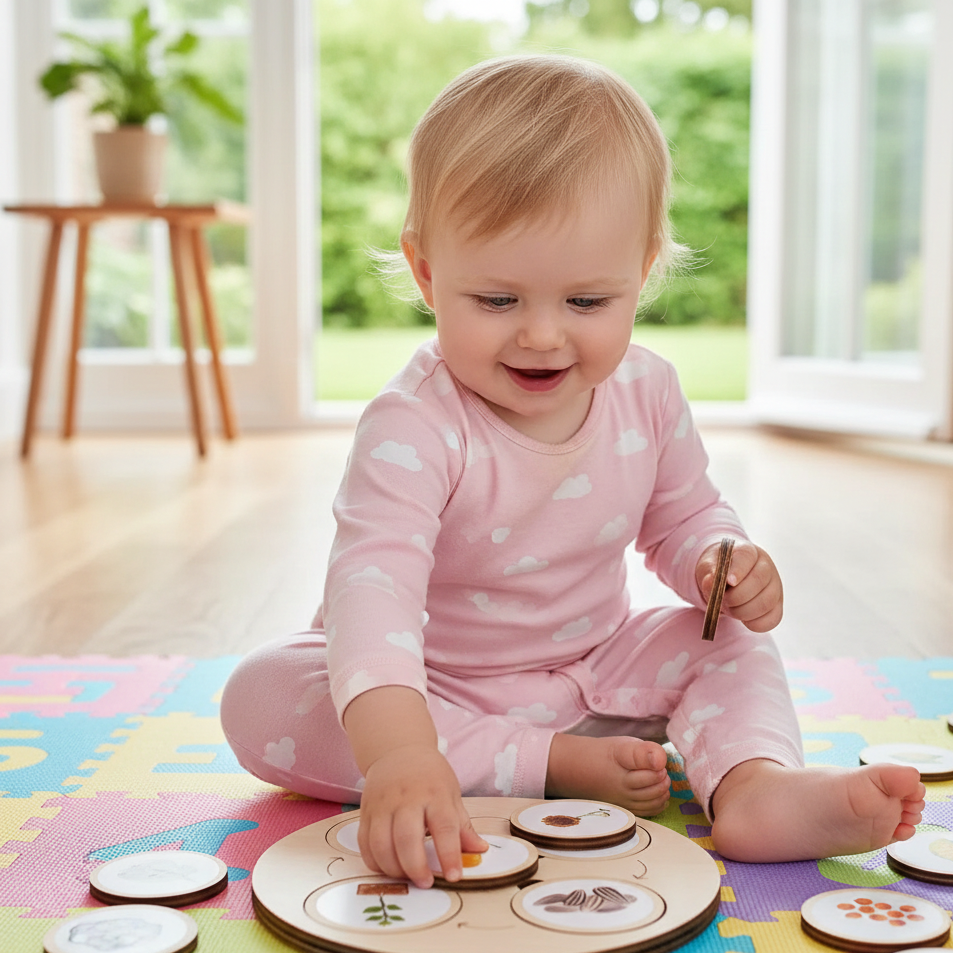 Montessori Lebenszyklus-Satz – Tiere & Pflanzen spielend verstehen