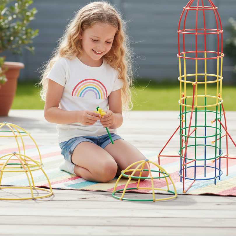 4D Kreativ-Baukasten für Kinder – Farben, Formen & Fantasie