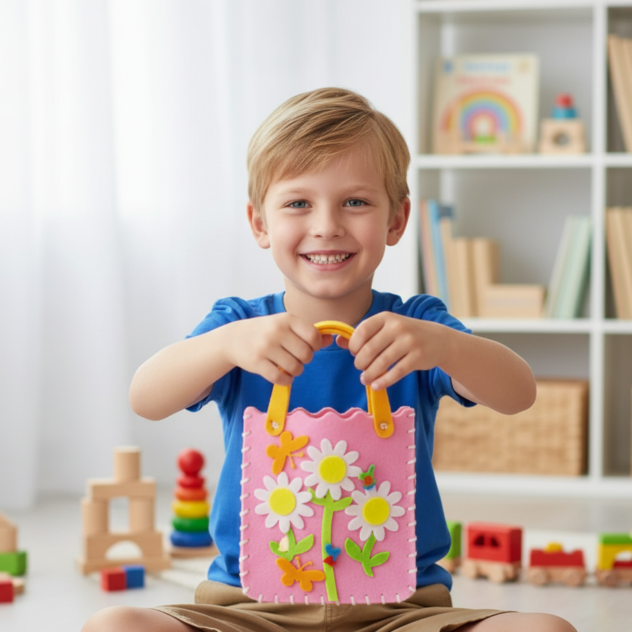 Kreative DIY Kinder-Handtaschen – Bastelspaß & Fantasie