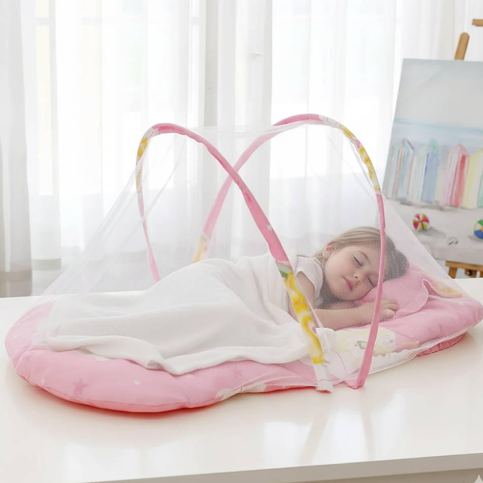DreamSafe Baby Moskitonetz – Sicher & Atmungsaktiv Schlafen