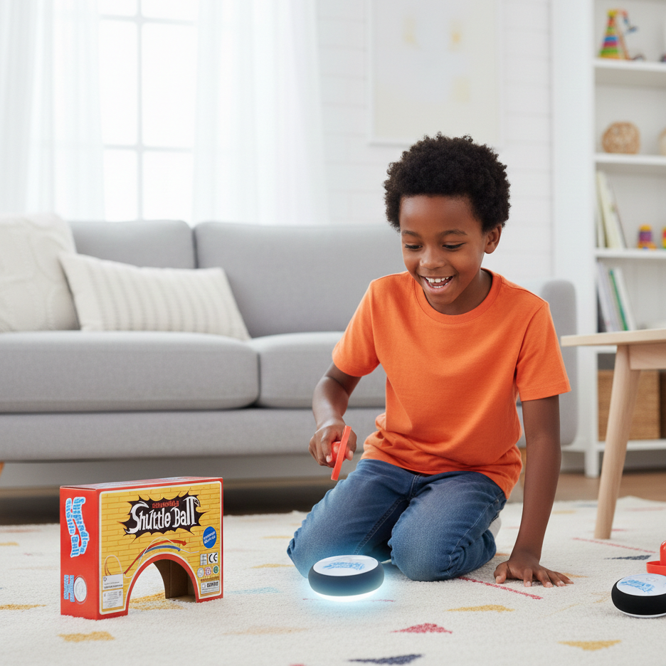 Luft Eishockey Tischspiel für Kinder – Tragbarer Spielspaß überall