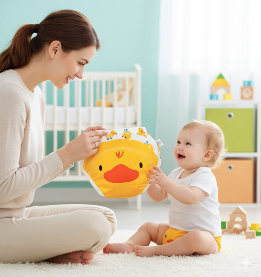 Töpfchentraining leicht gemacht – Waschbare Baumwollhose