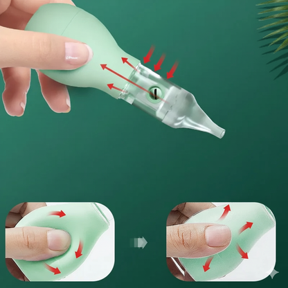 Sanfter Baby Nasensauger – sichere & hygienische Reinigung