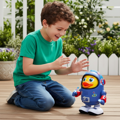 Musikalischer Weltraum-Entdecker – Tanzender Ente-Roboter für Kinder