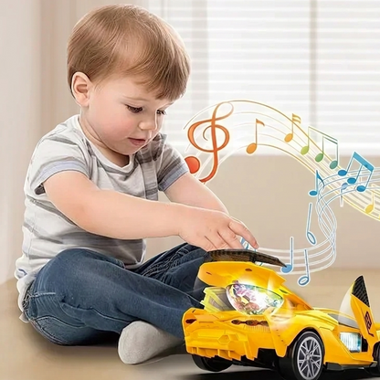 Elektrisches Polizei Rennwagen Spielzeug mit Licht & Musik