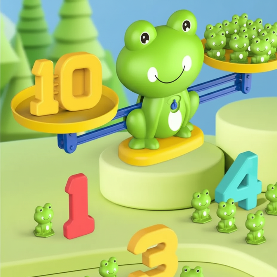 Digital Frosch Gleichgewicht Spielzeug– Spielerisch Mathe & Logik lernen