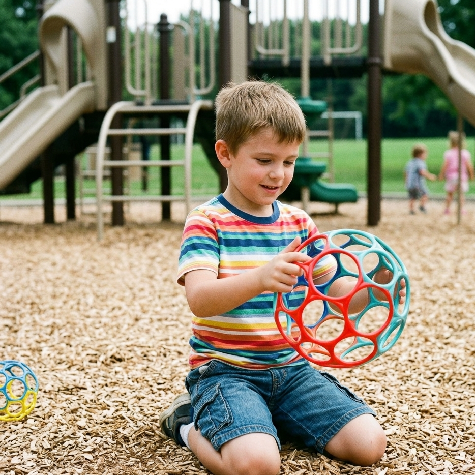 Baby Greifball Sensorik Spielzeug – Lernen, Fühlen & Spielen