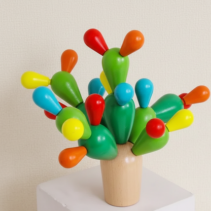 Montessori Kaktus Bau-Satz – Kreativität & Geschick spielerisch fördern