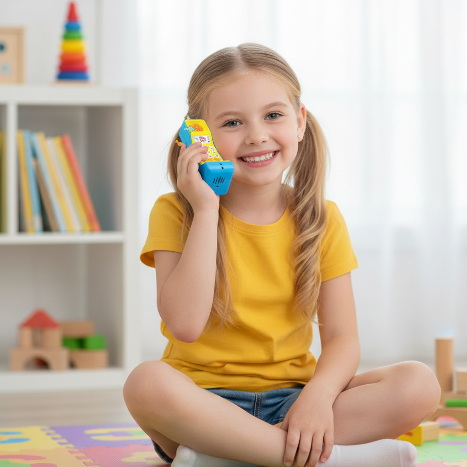 Interaktives Lerntelefon für Kinder – Musik, Licht & spielerisches Lernen