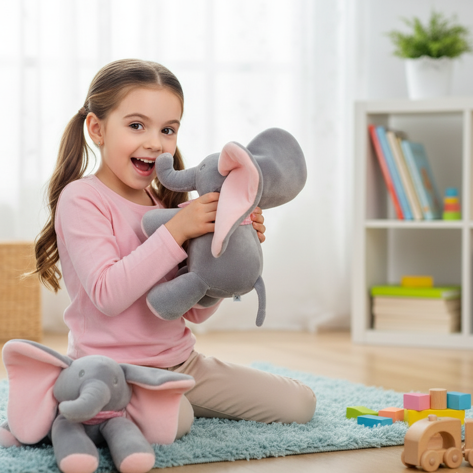 Versteckspiel Elefant Singt, Bewegt sterben Ohren & Bringt Babys zum Lachen!