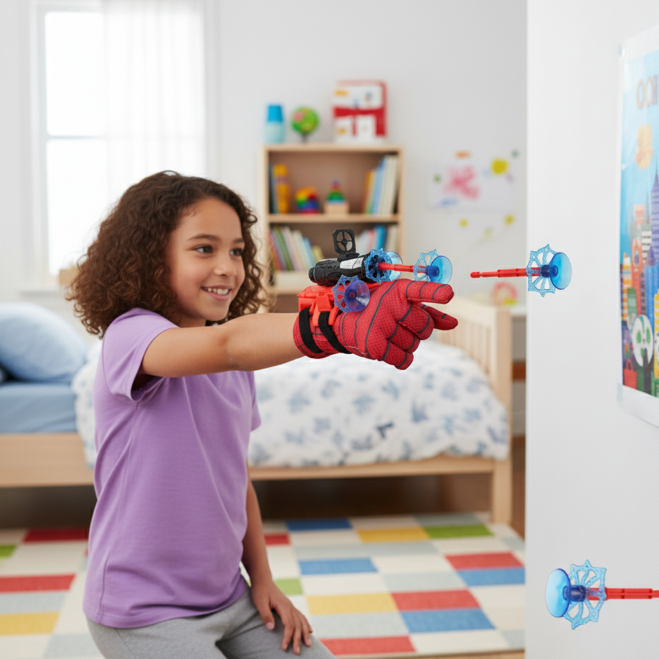 Spider-Mann Netzwerfer – Werde der Superheld zu Hause!