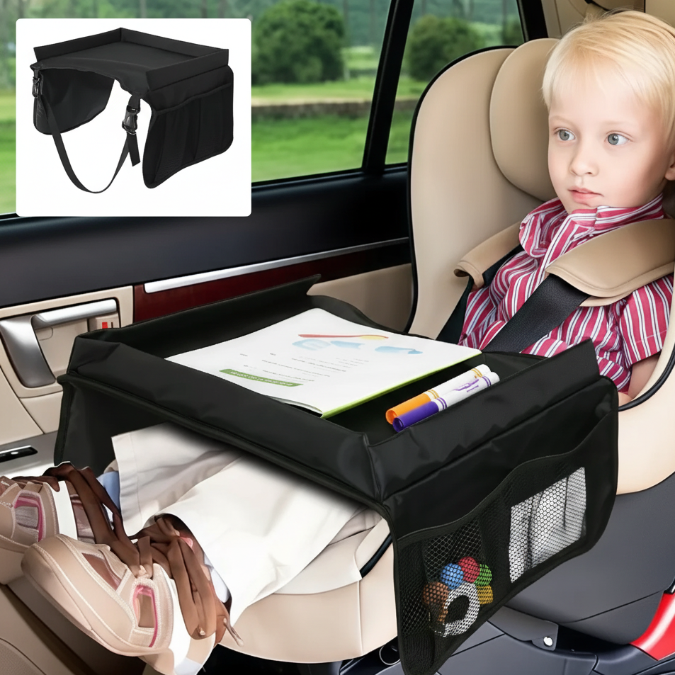 Auto Organizer Tablett – Für Snacks, Zeichnen & Spaß auf jeder Fahrt