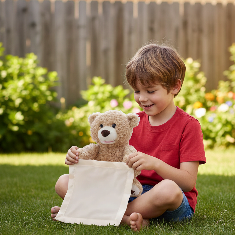 Interaktiver Peek-a-Boo Teddybär für endlosen Spielspaß