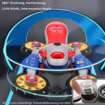 Bewegendes Motorrad-Spielzeug mit Musik & Licht für Kinder