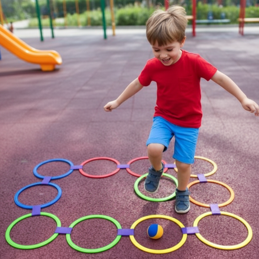 Lattice Jump Im Freien Spiel– Spaß & Bewegung für Kinder