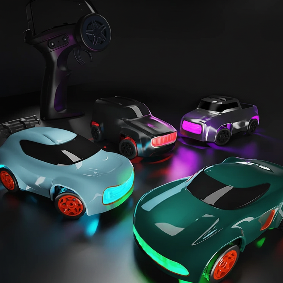 Mini Drift Rennfahrzeug – 4WD mit Licht & Aktion