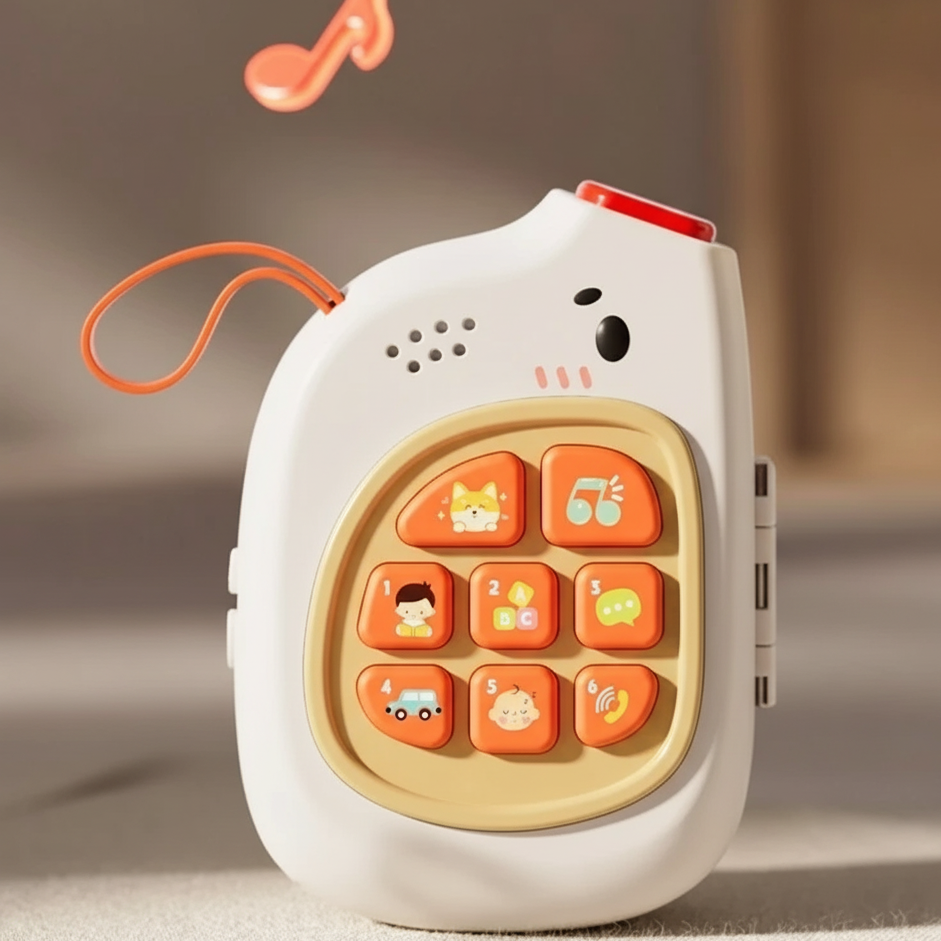 Montessori Beschäftigt Planke – Schlau Learning Spielzeug mit Musik & Licht