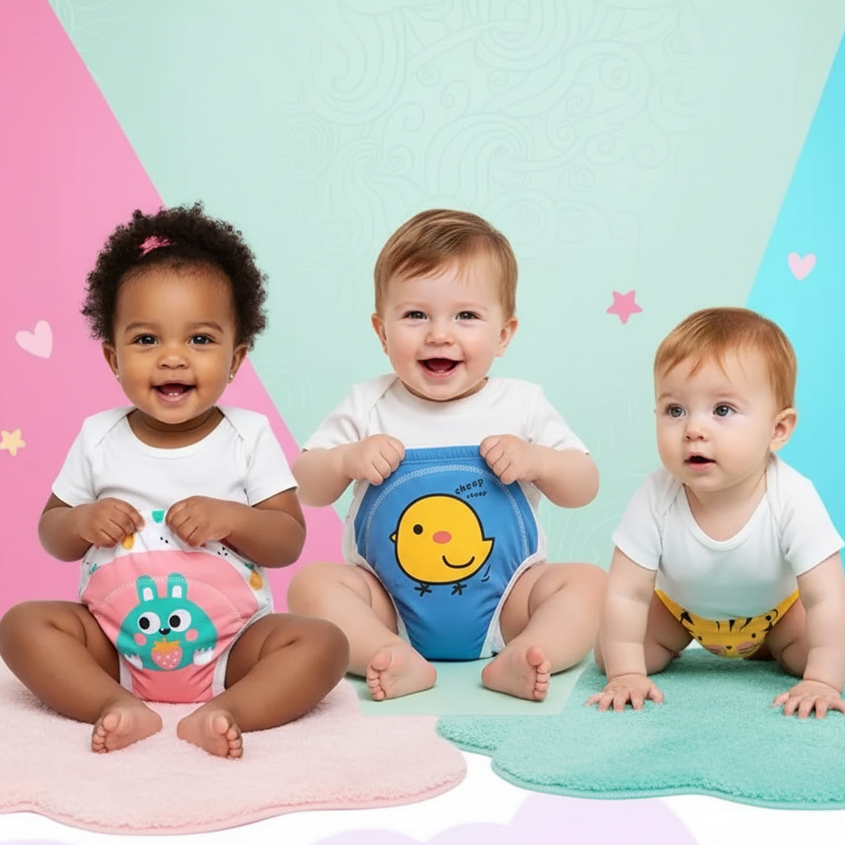 Töpfchentraining leicht gemacht – Waschbare Baumwollhose