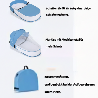 Battilo Babynest – Sicherer Schlaf & Schutz überall!