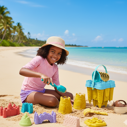 Baby Schloss Strandspielzeug Set – Kreativer Sandburgenbau