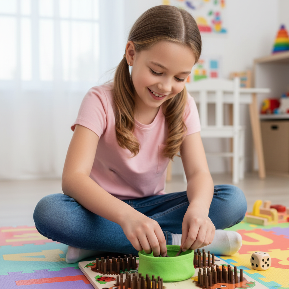 Montessori Igel-Steckspiel – Frühmathe & Feinmotorik fördern