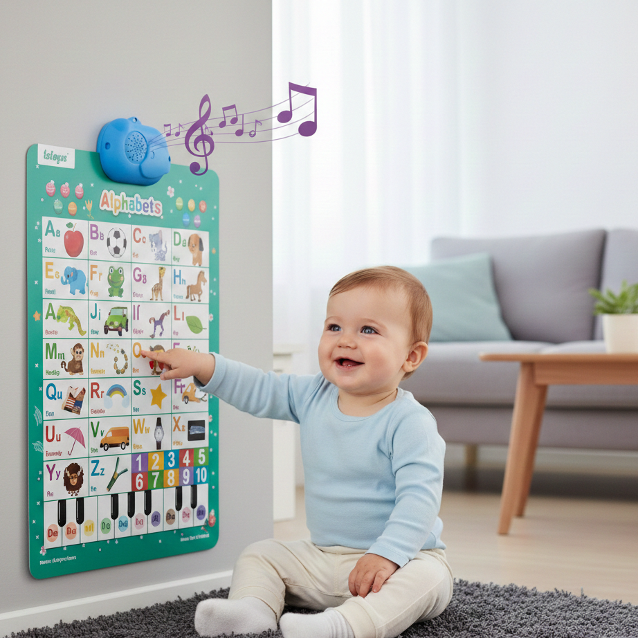 Audio Lernposter mit Musik – Spielerisch Lernen für Kinder