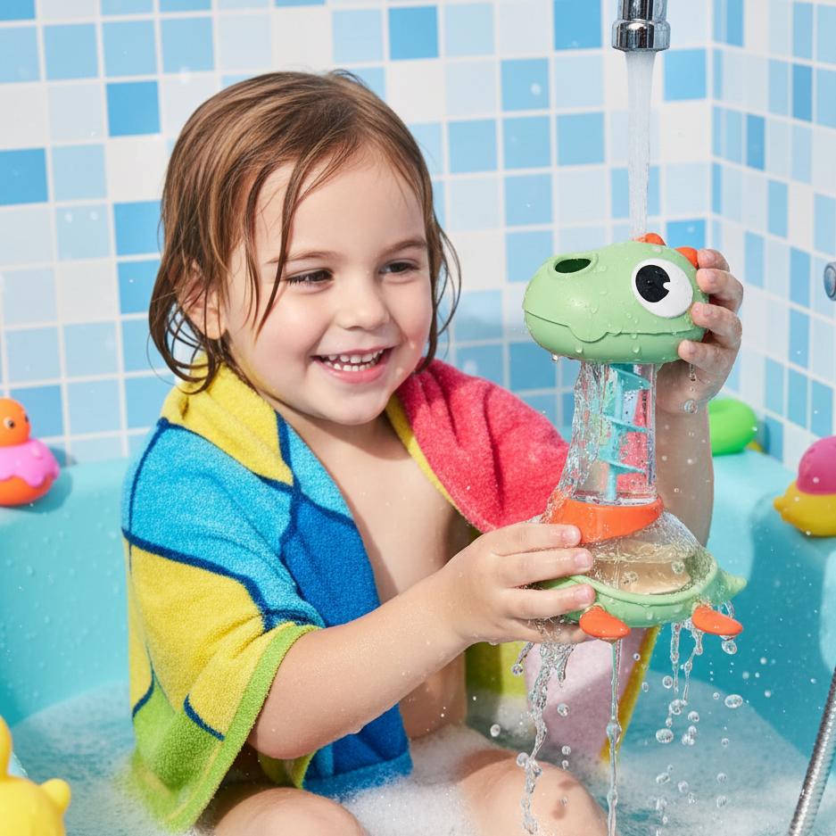 Dino Wasser Spielzeug – Dreht, Spritzt & Begeistert Kinder im Bad