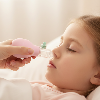 Sanfter Baby Nasensauger – sichere & hygienische Reinigung