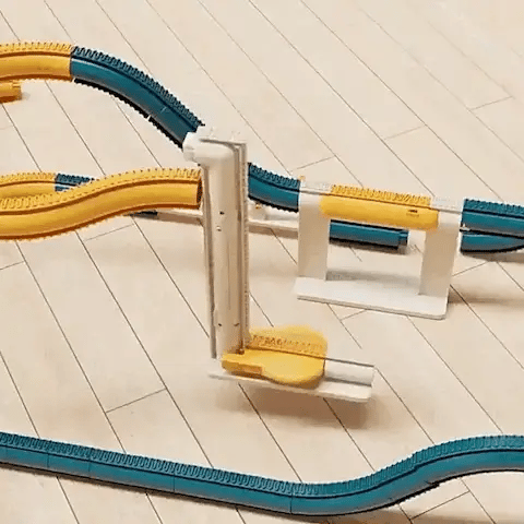 Dampf Rennstrecke Satz – DIY Track mit Dampf & Looping Spaß