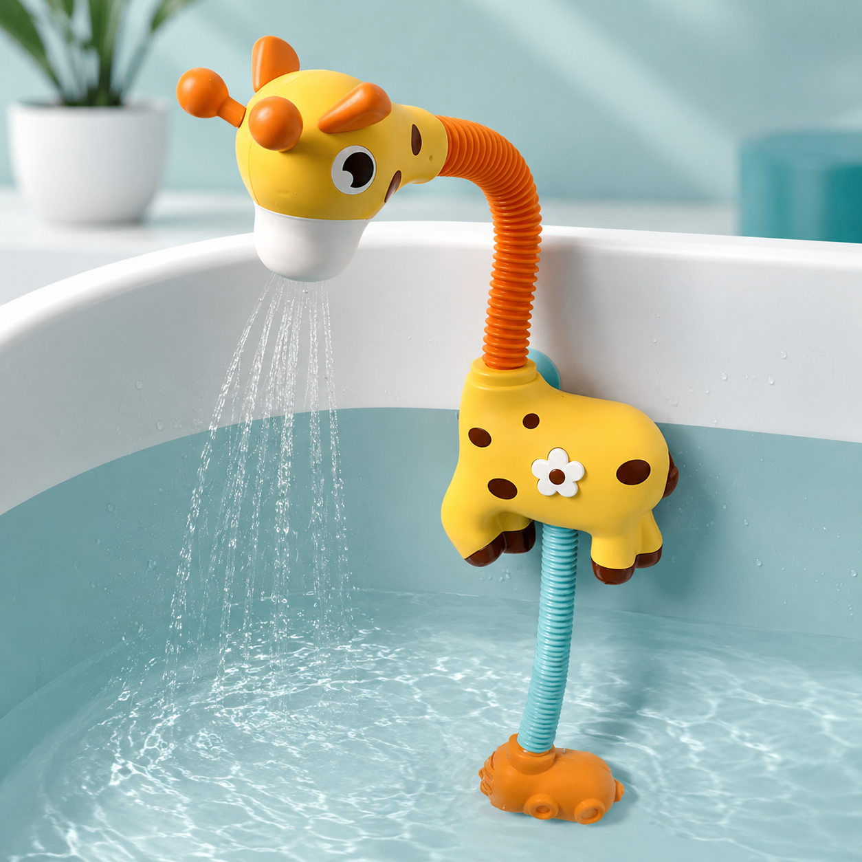 Giraffen-Sprinkler – 360° Wasserspaß für Kinder & Babys
