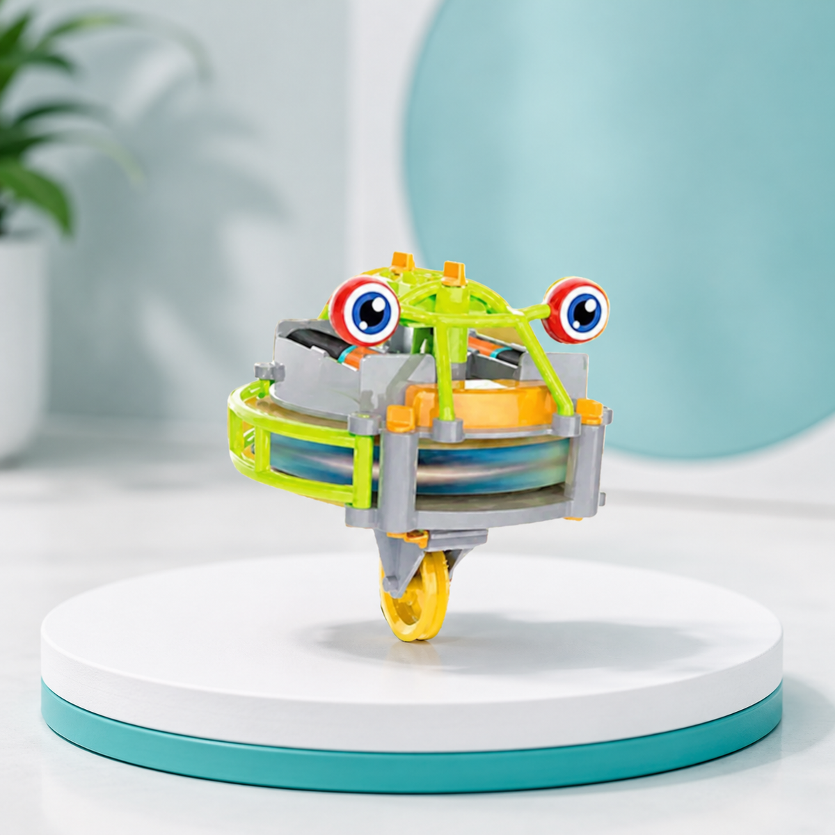 Balancierender Einrad-Roboter – Magisches Spielzeug für Kinder! Gelb