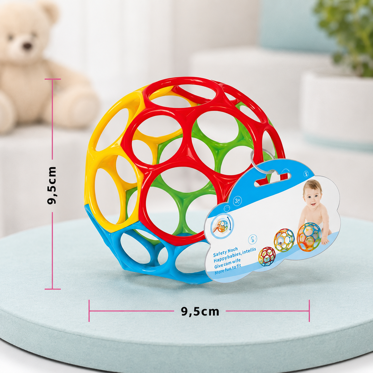 Baby Greifball Sensorik Spielzeug – Lernen, Fühlen & Spielen Klein