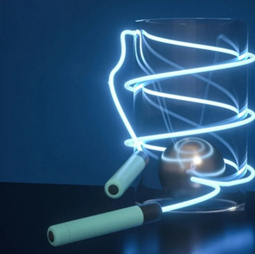 LED Springseil für Kids & Erwachsene – Leuchtender Fitness-Spaß