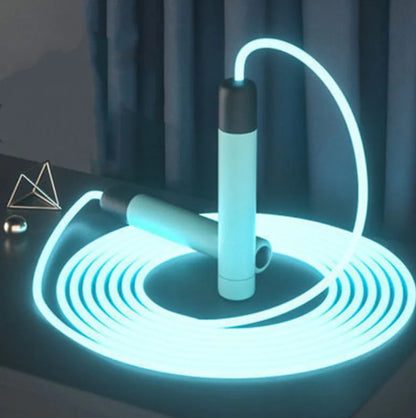 LED Springseil für Kids & Erwachsene – Leuchtender Fitness-Spaß