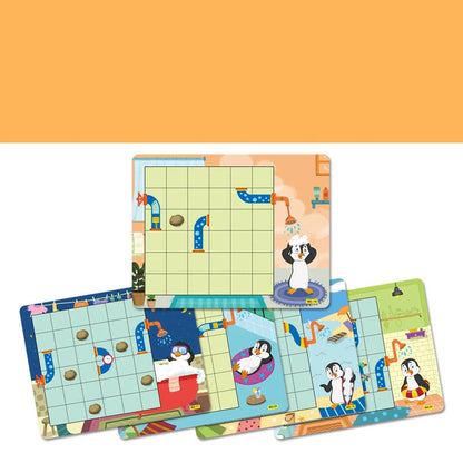 Pinguin-Puzzlespiel für Kinder – Fördert Kreativität und sorgt für Spaß für Eltern und Kinder