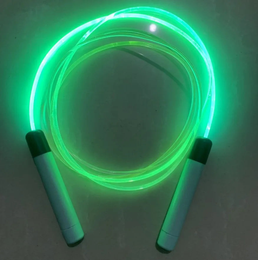 LED Springseil für Kids & Erwachsene – Leuchtender Fitness-Spaß