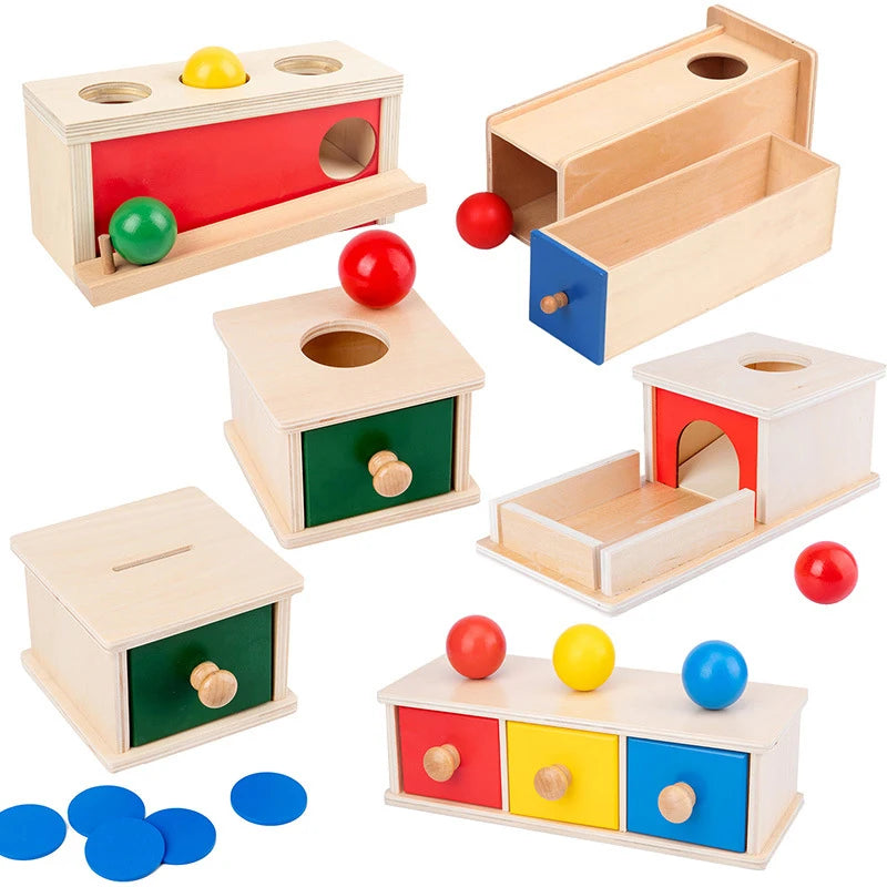 Montessori Schubladen-Spiel – Farben lernen mit Spaß & Logik!