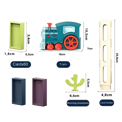 Automatisches Domino-Legeauto – Cleveres Spiel, breites Lächeln!