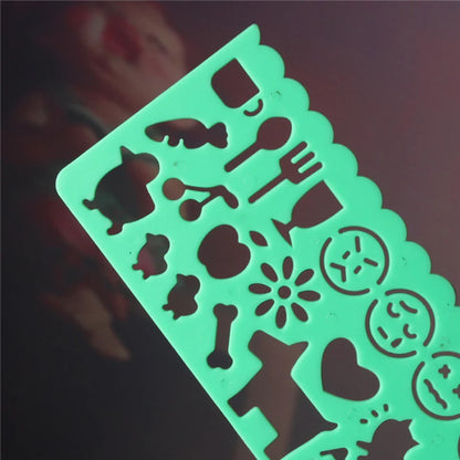 DIY Muster-Schablonen – Kreative Stencil-Satz für Fotoalben & Sammelalben