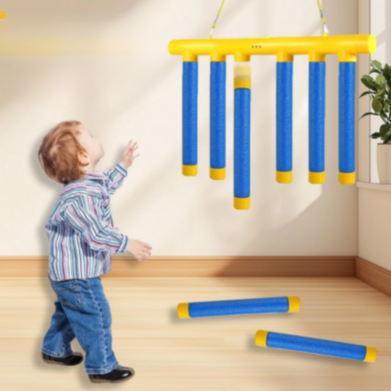 Reaktionsspiel mit fallenden Stäben für Kinder & Familie – Schnelligkeitsspiel
